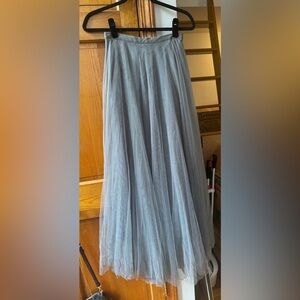 Jenny Yoo Collection Louise Tulle Maxi Skirt